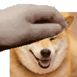 Maru-inspired Shiba Inu Pet Pet GIF